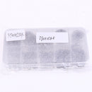Assorted M2 M2.5 M3 M4 M5 M6 M8 M10 Flat Head Threaded Rivet Nuts Insert Kit