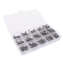 Stainless Steel //Hex Socket Button Head Bolts Screws Nuts Assortment Kit Box-M3 M4 M5