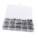 Stainless Steel Hex Socket Button Head Bolts Screws Nuts Assortment Kit Box-M3 M4 M5