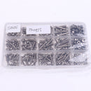 Stainless Steel Pan Head Bolt Screw Hex Nuts Washers Assortment Kit M3 M4 M5