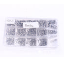Stainless Steel/Hex Socket Button Head Bolts Screws Nuts Assortment Kit Box