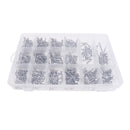 6# 8# 10# 12# Flat Round Head Phillips Tapping Screws Bolts Assortment Kit
