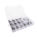 6# 8# 10# 12# Flat Round Head Phillips Tapping Screws Bolts Assortment Kit