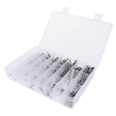 M2 M3 M4 Hex Socket Head Bolts Screws Nuts Washers Wrenches Assortment Kit