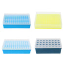 Laboratory 96-socket 0.2ml Centrifuge Tube Stand Holder Box Lab Supplies -Yellow