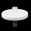 100 Pieces Scientific Disposable 25mm Lab Driven Filters Membrane 0.45um, White