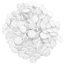 100 Pieces Scientific Disposable 25mm Lab Driven Filters Membrane 0.45um, White