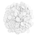 100 Pieces Scientific Disposable 25mm Lab Driven Filters Membrane 0.45um, White