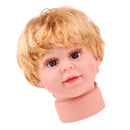 Lovely Realistic Baby Child Head Mannequin Head With Wig For Hat Cap Display