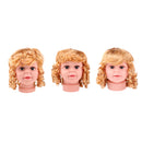 Baby Girls Mannequin Head Plastic Head Display Wig Hat Display Manikin
