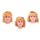 Baby Girls Mannequin Head Plastic Head Display Wig Hat Display Manikin