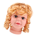 Baby Girls Mannequin Head Plastic Head Display Wig Hat Display Manikin
