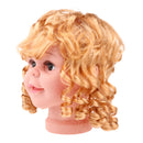Baby Girls Mannequin Head Plastic Head Display Wig Hat Display Manikin