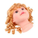 Baby Girls Mannequin Head Plastic Head Display Wig Hat Display Manikin