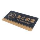Acrylic No Smoking Sign, No Smoking Sticker, Warning Sign for Bar, Restaurant, Cafe, School etc. / Durable