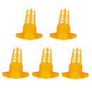 10 Pieces Bee Cage Cather Bee Cage for Beekeeper Tool Yellow
