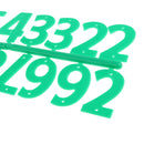 Beehive Card Number Sign Frame Beekeeping Marking Board Hive Card Easy to Use 230*20*75mm Green