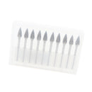 HSS 10pcs Tungsten Carbide Rotary Burr Die Grinder Bits 6mm Drill File Burrs