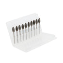 10pcs/pack Tungsten Carbide Rotary Point Burrs Die Grinder 6mm Shank Bits