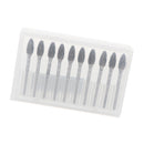 10pcs/pack Tungsten Carbide Rotary Point Burrs Die Grinder 6mm Shank Bits