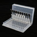 10pcs/pack Tungsten Carbide Rotary Point Burrs Die Grinder 6mm Shank Bits
