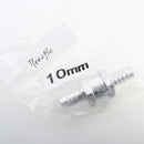 Fuel Non Return One Way Check Valve Oil Petrol Diesel Check Valve 10mm 0.4'' with Direction Marking