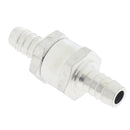 Fuel Non Return One Way Check Valve Oil Petrol Diesel Check Valve 10mm 0.4'' with Direction Marking