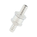 Fuel Non Return One Way Check Valve Oil Petrol Diesel Check Valve 10mm 0.4'' with Direction Marking