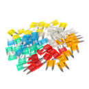 Premium 60Pcs Auto Assorted Car Truck Standard Blade Fuse Set 5A/10A/15A/20A/25A/30A Kits Easy Use