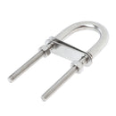 304 Stainless Steel Boat Bow / Stern Eye, U-Bolt, Marine Rigging M6*90