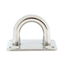 Stainless Steel 8mm Square Eye Plates for Marine Boat Yacht Sailboat Sailing