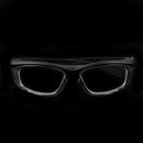 PPE Safety Protective Clear Goggles Glasses Unisex Chemical Resistant Black