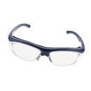 PPE Safety Protective Goggles Glasses Unisex Chemical Resistant Blue, Clear Lens