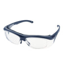 PPE Safety Protective Goggles Glasses Unisex Chemical Resistant Blue, Clear Lens