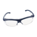 PPE Safety Protective Goggles Glasses Unisex Chemical Resistant Blue, Clear Lens