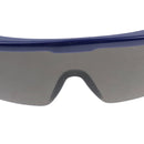 Adjustable Safety Protective PPE Glasses Goggles, Grey Lens, Blue Frame