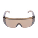 PPE Safety Protective Goggles Glasses Unisex Chemical Resistant Full Amber
