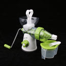 Handle Juicer Juice Extractor Cold Press, mix ice cream with any kind of fruits or vegetables into a blend, White