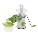 Handle Juicer Juice Extractor Cold Press, mix ice cream with any kind of fruits or vegetables into a blend, White