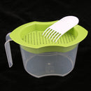 Handle Juicer Juice Extractor Cold Press, mix ice cream with any kind of fruits or vegetables into a blend, White