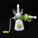 Handle Juicer Juice Extractor Cold Press, mix ice cream with any kind of fruits or vegetables into a blend, White