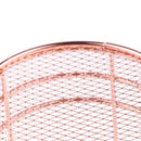 Elegant Rose Gold Wire Mesh Pen Pot Pencil Holder / Metal Makeup Brush Holder / Multifunctional