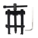 2" Two Jaw Bearing Gear Puller Remover Extractor Removal Tool with Wrench, Carbon Steel