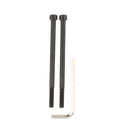 10'' Two Jaw Bearing Gear Puller Remover Extractor Removal Tool with Wrench, Carbon Steel