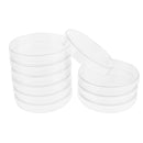 10 Sets Petri Dishes Plastic Sterile Cell Tissue Culture Dishes with Lids 60mm