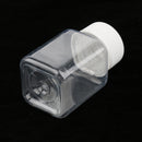 Plastic PET Square Specimen Container, Bottle Pot, Sample Jar Bottle Vial - 80ml, Keep Contents Dry