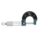 Manual Micrometer Calipers Spiral Measuring Tool 25mm/ 0.01 Micrometers Convenient measurement with lock screw