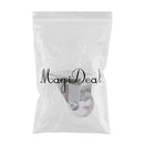 1.5" Clear Universal Swivel Plate Caster Wheel for Furniture Crib Trolley Electrical Appliances, PU - Smooth & Quiet