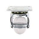 1.5" Clear Universal Swivel Plate Caster Wheel for Furniture Crib Trolley Electrical Appliances, PU - Smooth & Quiet