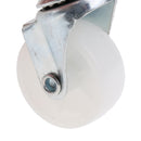 1.5'' Furniture Pram Chair Universal Swivel Caster Wheel Replacement, PP - Flexible